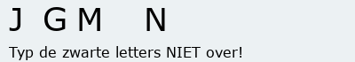 Bevestigingscode
