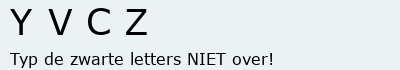 Bevestigingscode