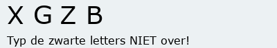 Bevestigingscode