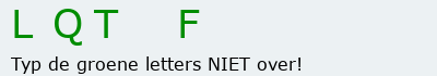 Bevestigingscode