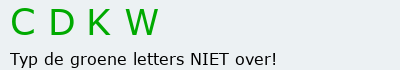 Bevestigingscode
