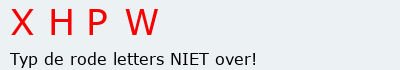 Bevestigingscode