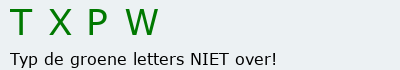 Bevestigingscode