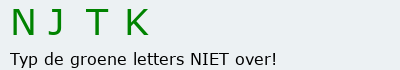 Bevestigingscode
