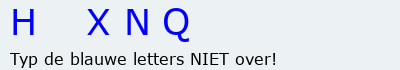 Bevestigingscode
