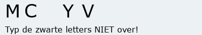 Bevestigingscode