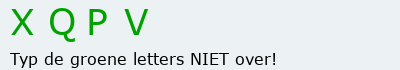 Bevestigingscode