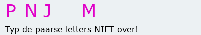 Bevestigingscode