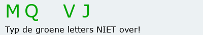Bevestigingscode