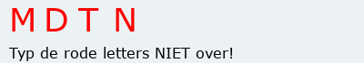 Bevestigingscode