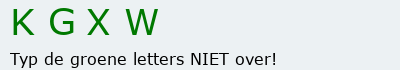 Bevestigingscode
