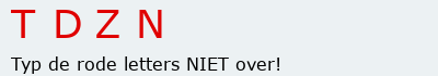Bevestigingscode