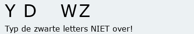 Bevestigingscode
