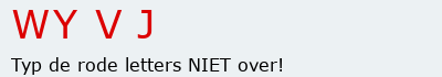 Bevestigingscode