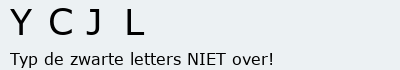 Bevestigingscode