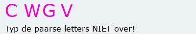 Bevestigingscode