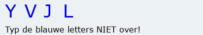Bevestigingscode