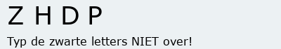 Bevestigingscode