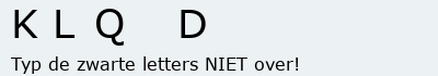 Bevestigingscode