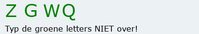 Bevestigingscode