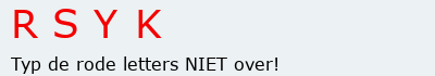 Bevestigingscode