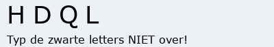 Bevestigingscode