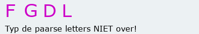 Bevestigingscode