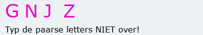 Bevestigingscode
