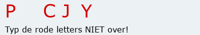 Bevestigingscode