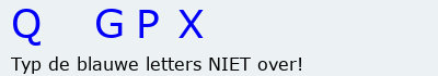 Bevestigingscode