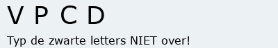 Bevestigingscode