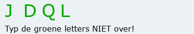 Bevestigingscode