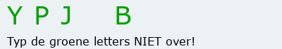Bevestigingscode