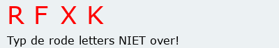 Bevestigingscode