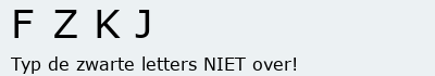 Bevestigingscode