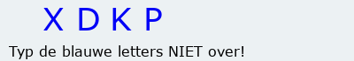 Bevestigingscode