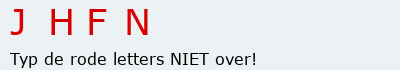 Bevestigingscode