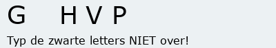 Bevestigingscode
