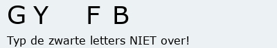Bevestigingscode