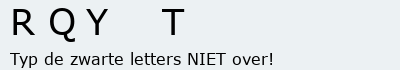 Bevestigingscode