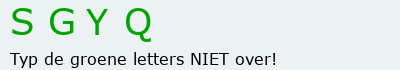 Bevestigingscode