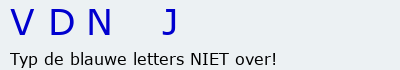 Bevestigingscode