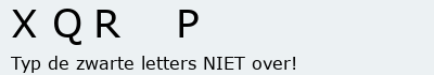 Bevestigingscode