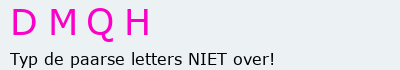 Bevestigingscode