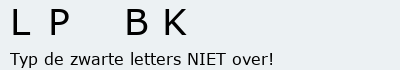 Bevestigingscode