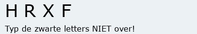 Bevestigingscode