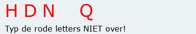 Bevestigingscode
