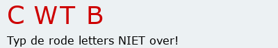 Bevestigingscode