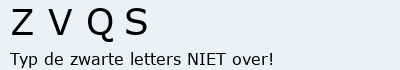Bevestigingscode