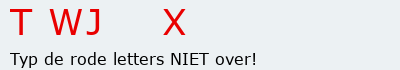 Bevestigingscode